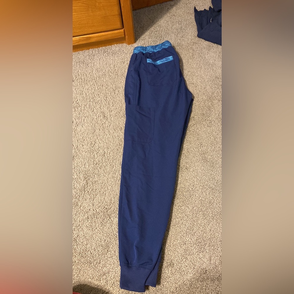Navy Blue Scrub Pants